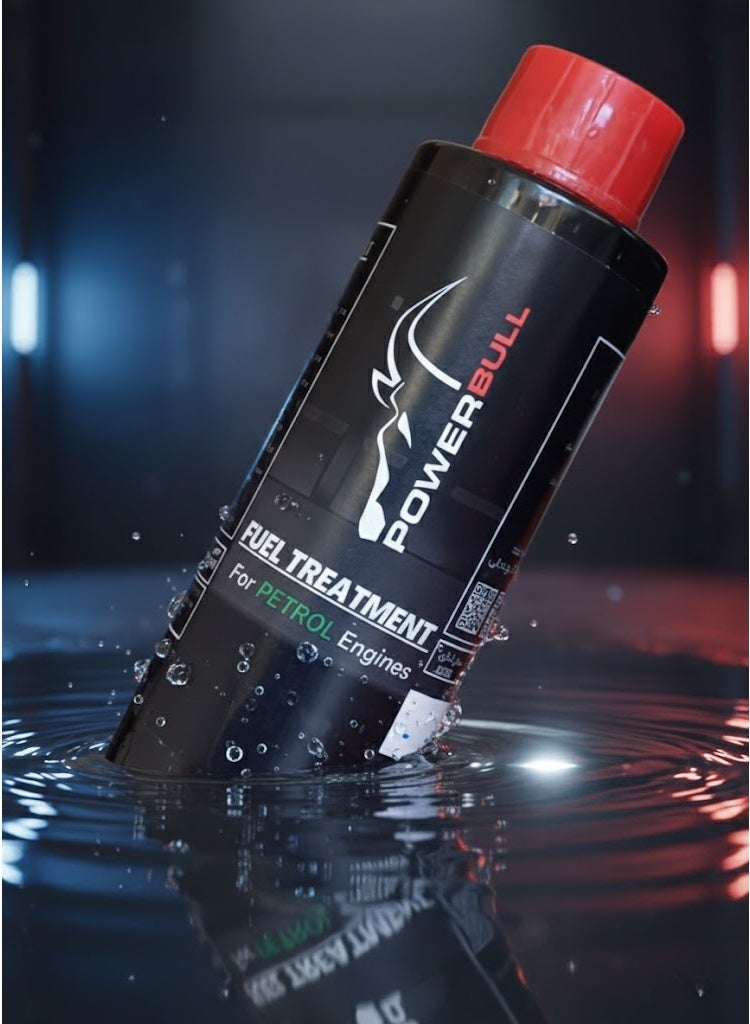 باوربول منظف دورة وقود من PowerBull تركيبة  لتنظيف غرفة الاحتراق والصبابات وإزالة الرواسب الكربونية و وتحسين كفاءة حرق البنزين وتعزيز قوة وأداء المحرك ومنع التسقيف وأصوات الخبط بالمتور - Image 3